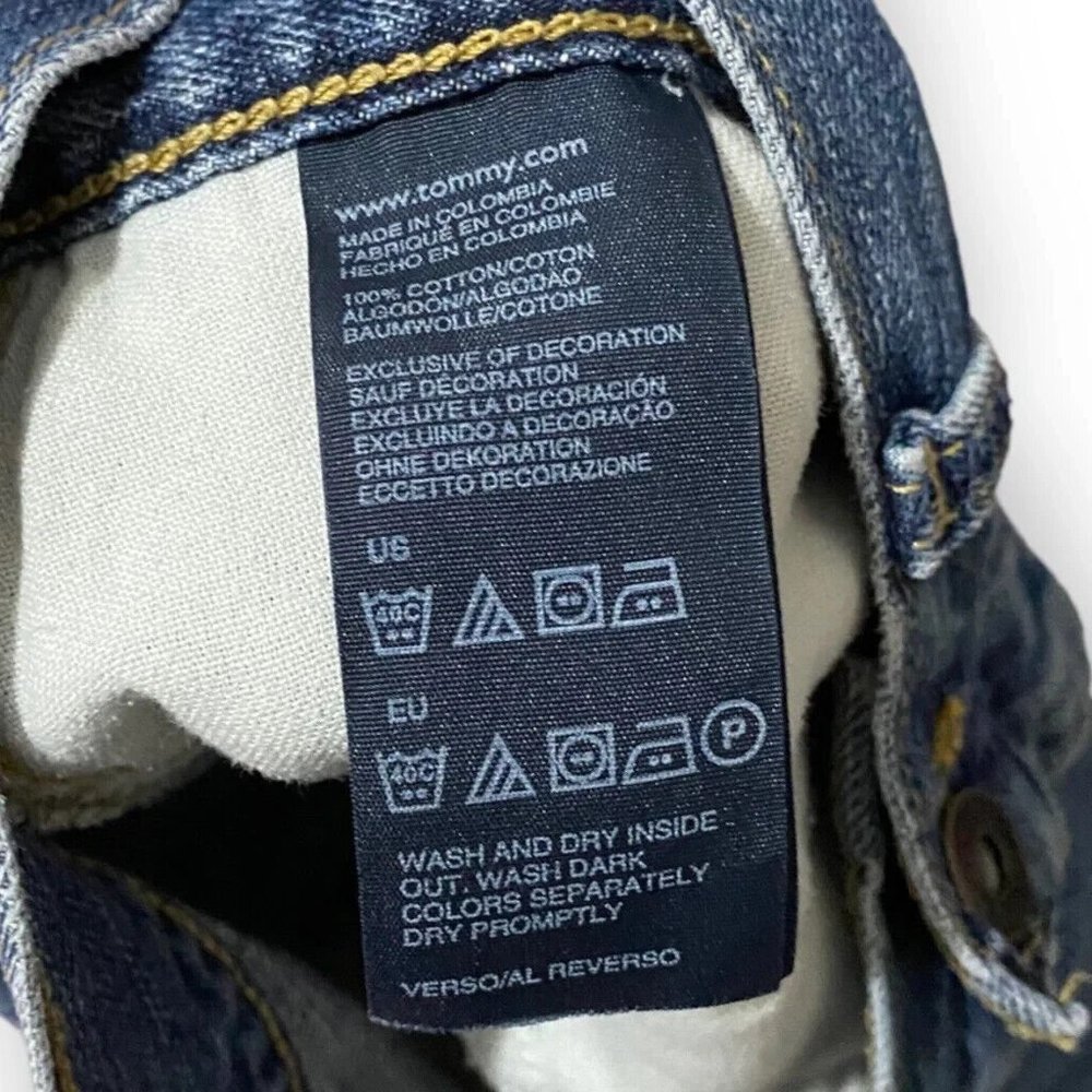 Tommy Hilfiger Denim Jean Shorts Size 6 - Picture 6 of 8